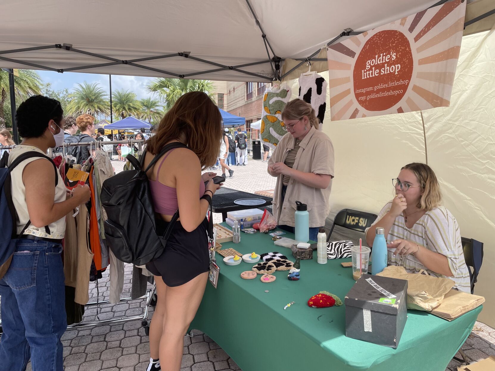 Market Day makes a comeback at the Student Union as students return to campus